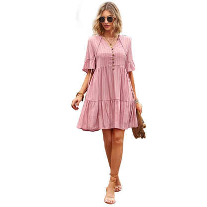 Fairy A Line Short Daily Dresses