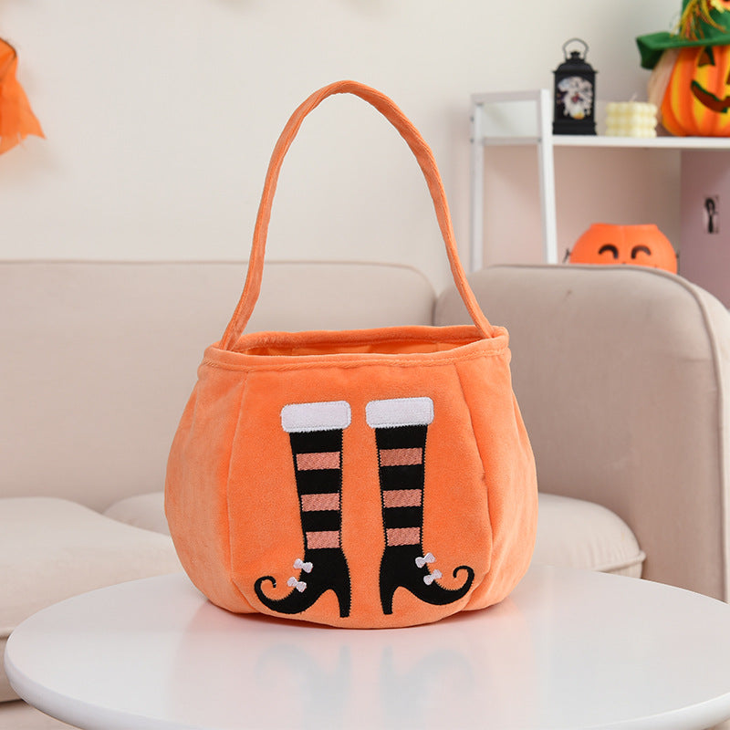 Halloween Pumpkin Candy Handle Bags/Basket