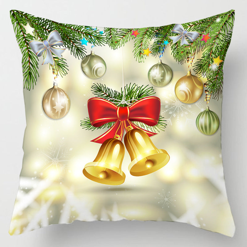 5pcs/Package Merry Christmas Santa Claus Pillow Case