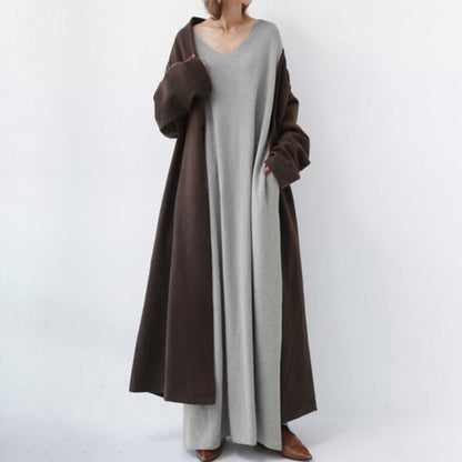Casual Women Long Cozy Dresses