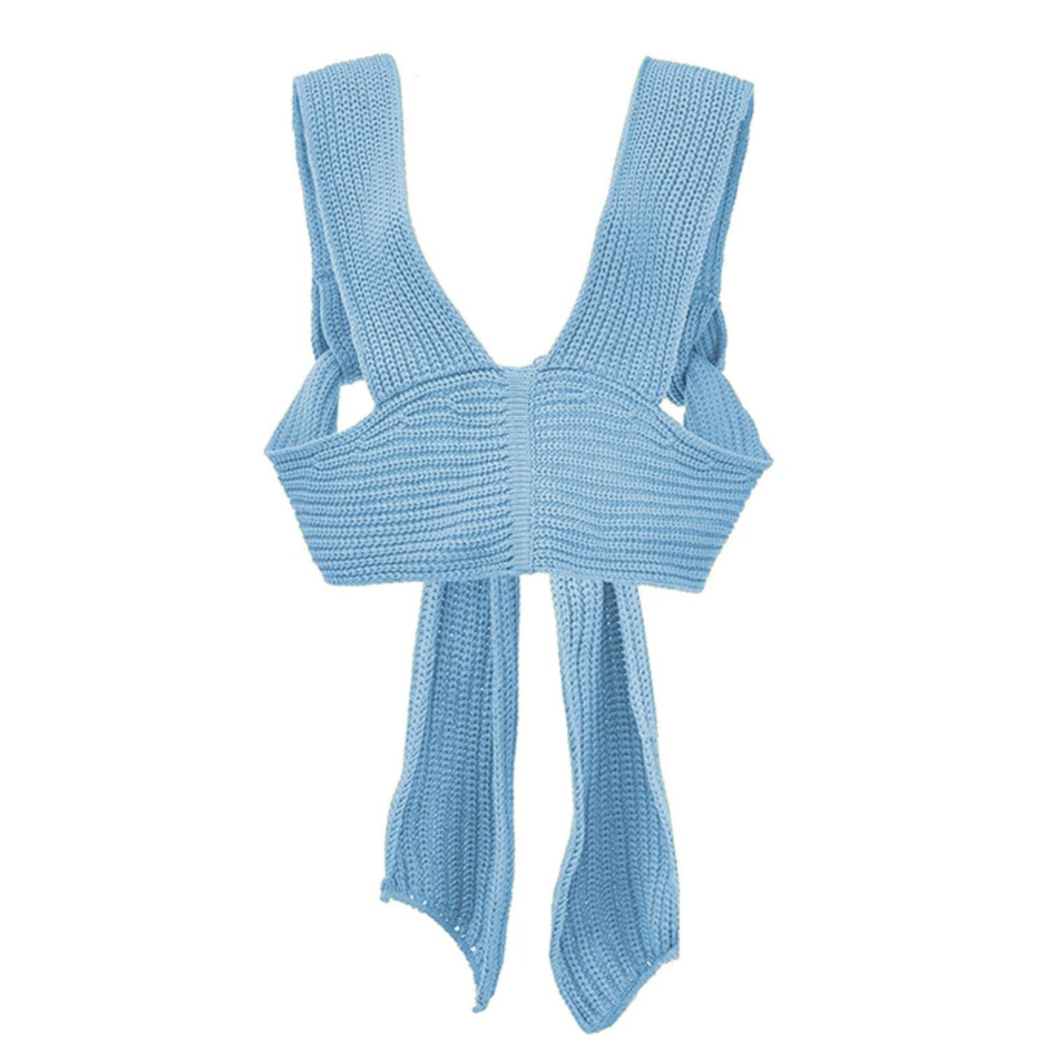 DIY Knitting Bangdage Tops-STYLEGOING