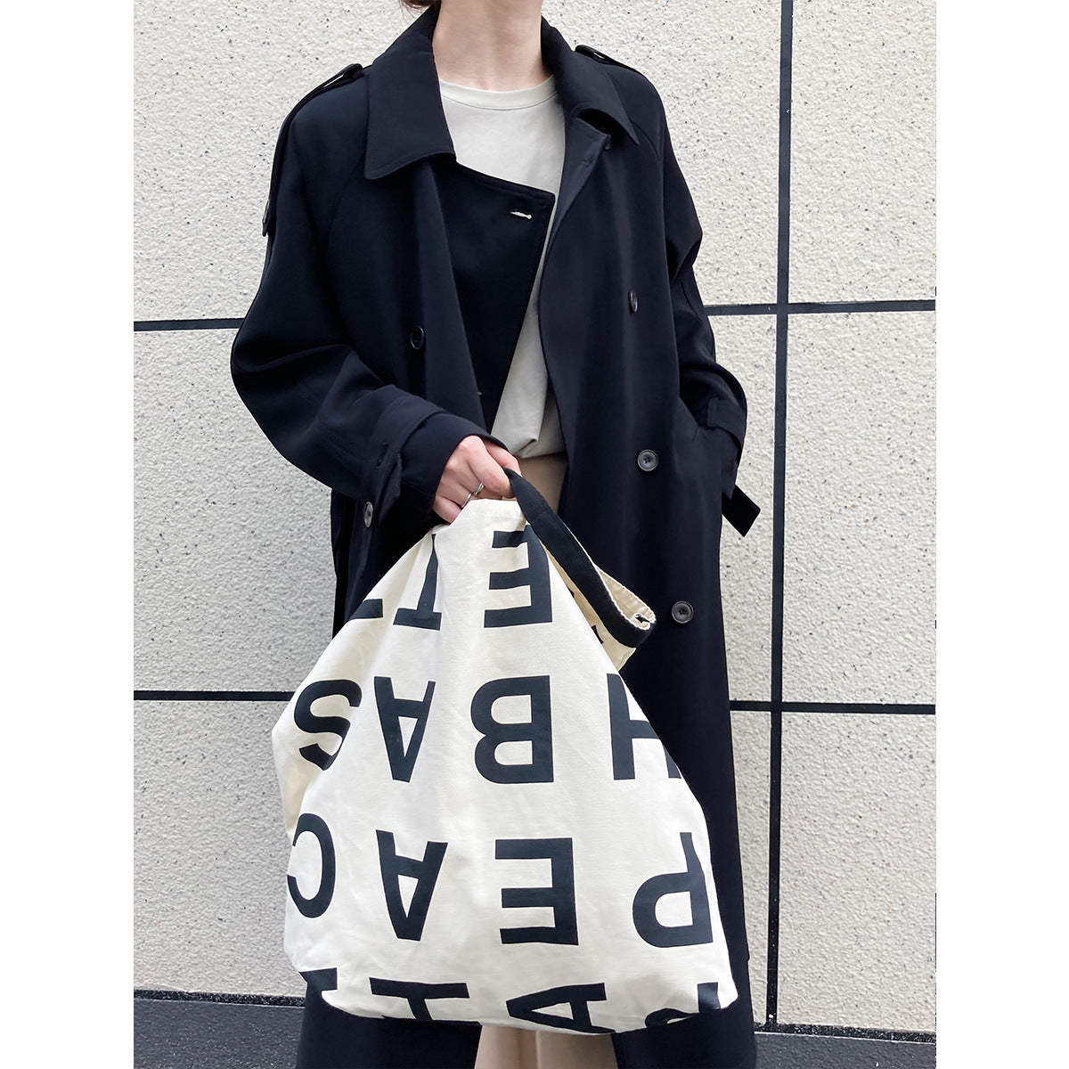 Fashion Fall Wind Break Long Overcoats for Women