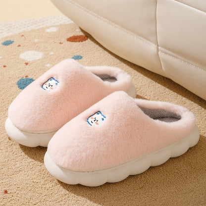 Comfortable Winter Plush Slippers for Couple