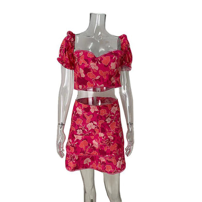 Sexy Designed Two Pieces Women Dress Suits