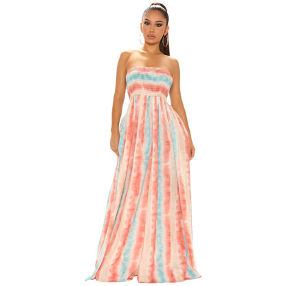Casual Strapless Summer Women Jumpsuits