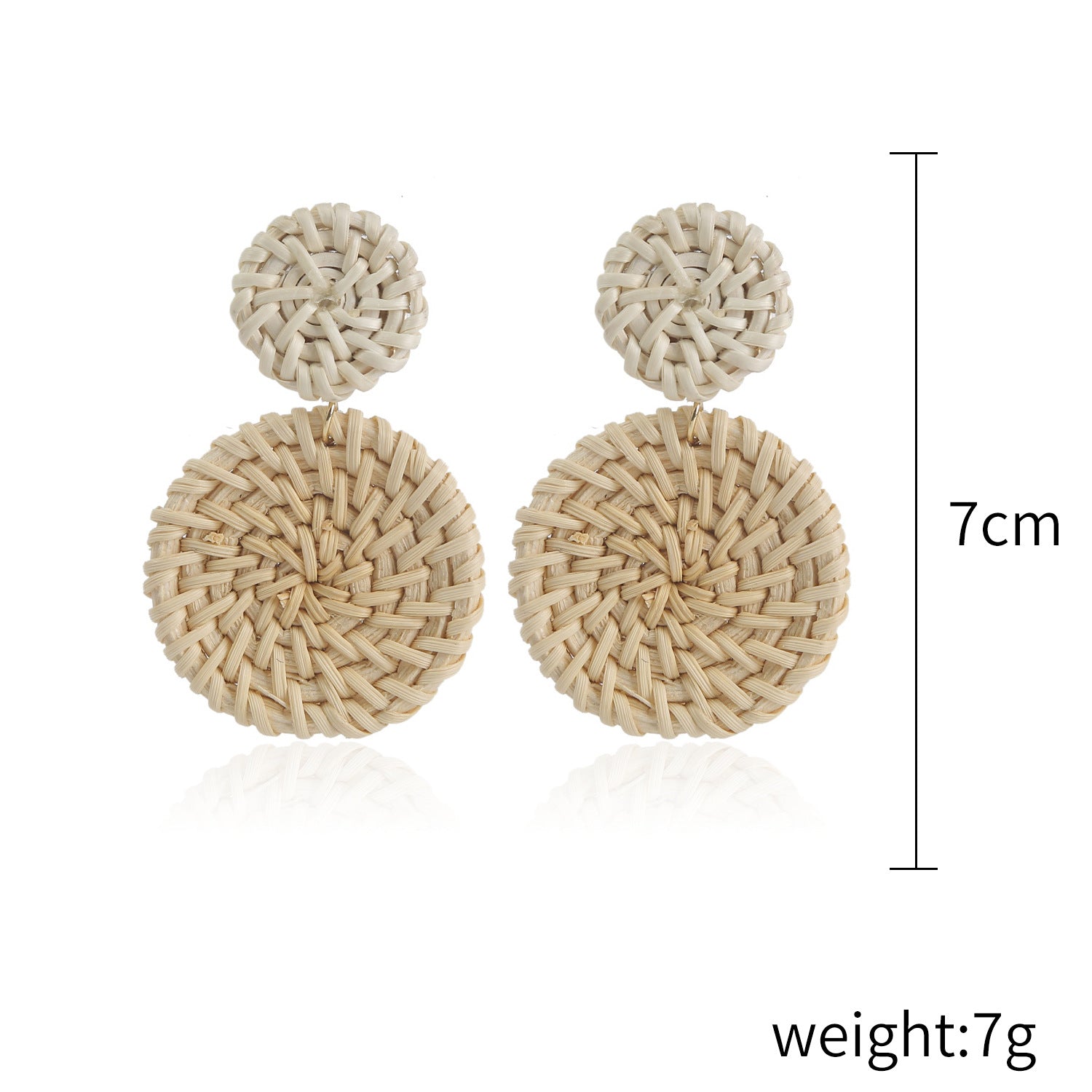 Vintage Boho Hanmade Woven Earrings for Women