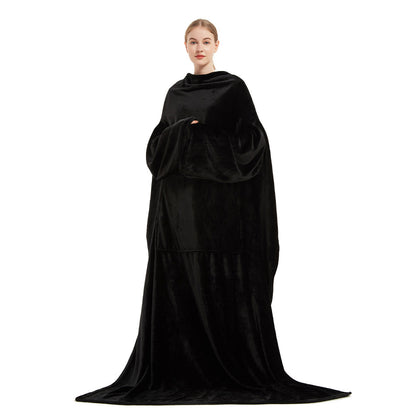 Multi Functional Fleece Throw Blankets for Watching TV