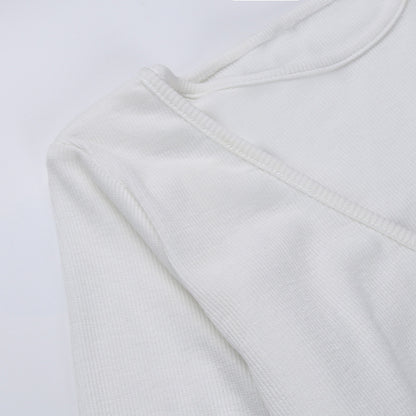 Sexy Asymmetry Women Long Sleeves Fall Slim Dresses