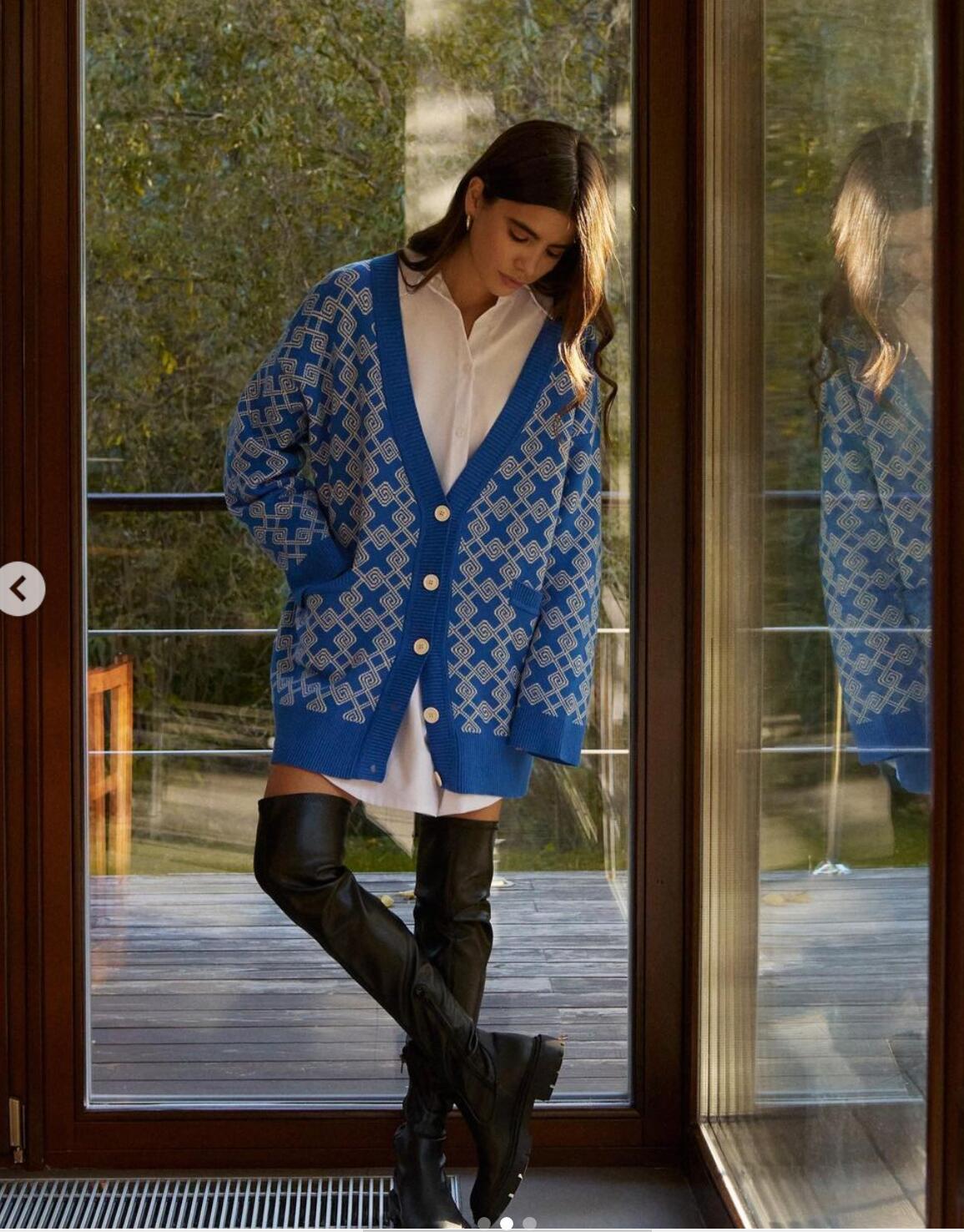 Women Casual Knitted Cardigan Sweaters