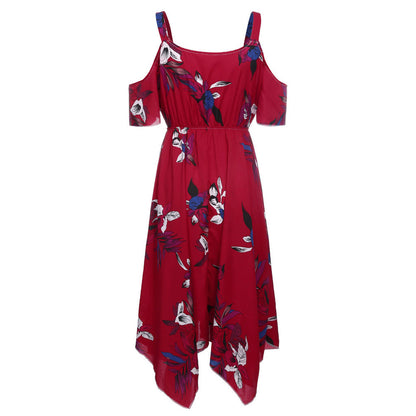Summer Chiffon Women Plus Sizes Dresses