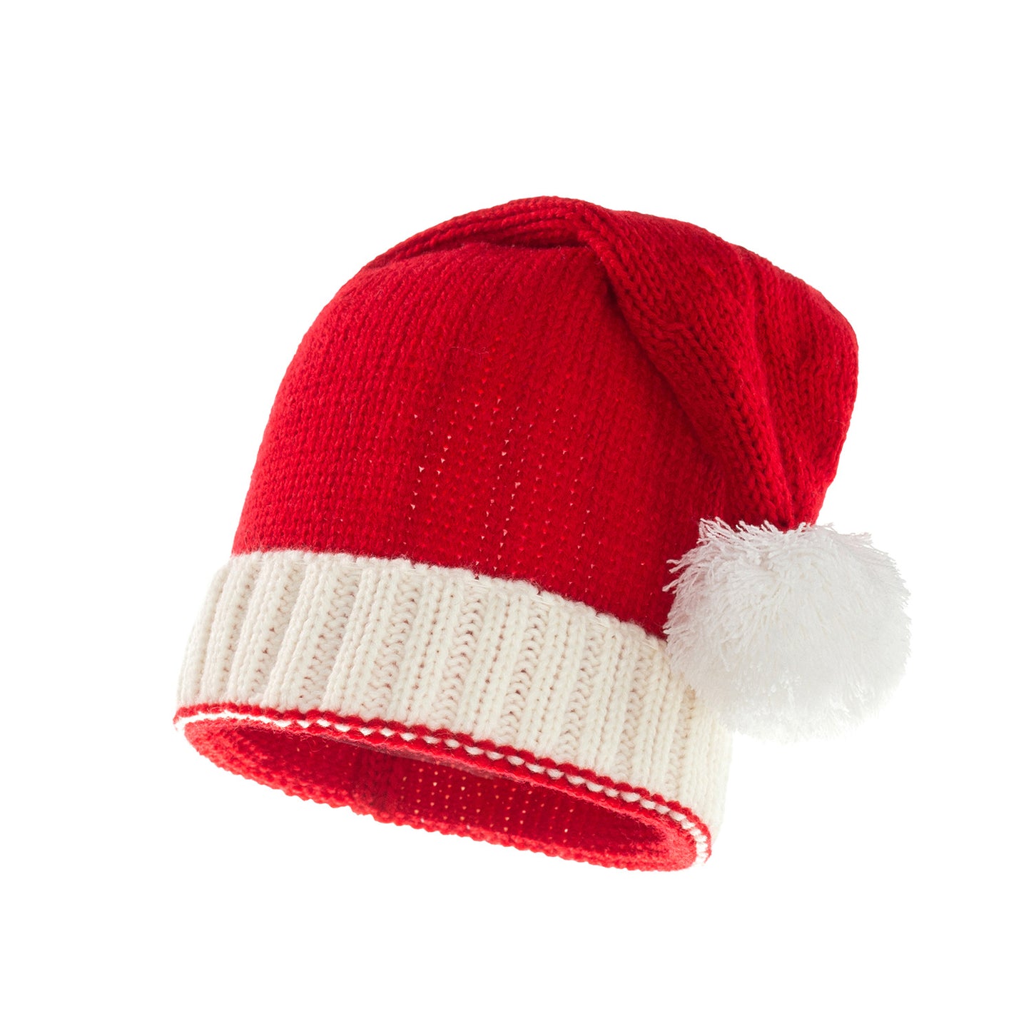 Christmas Parent-kids Red Knitted Warm Hats