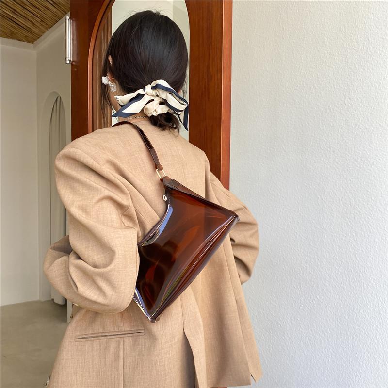 Fashion Summer Trasparent Jelly Handbags-STYLEGOING
