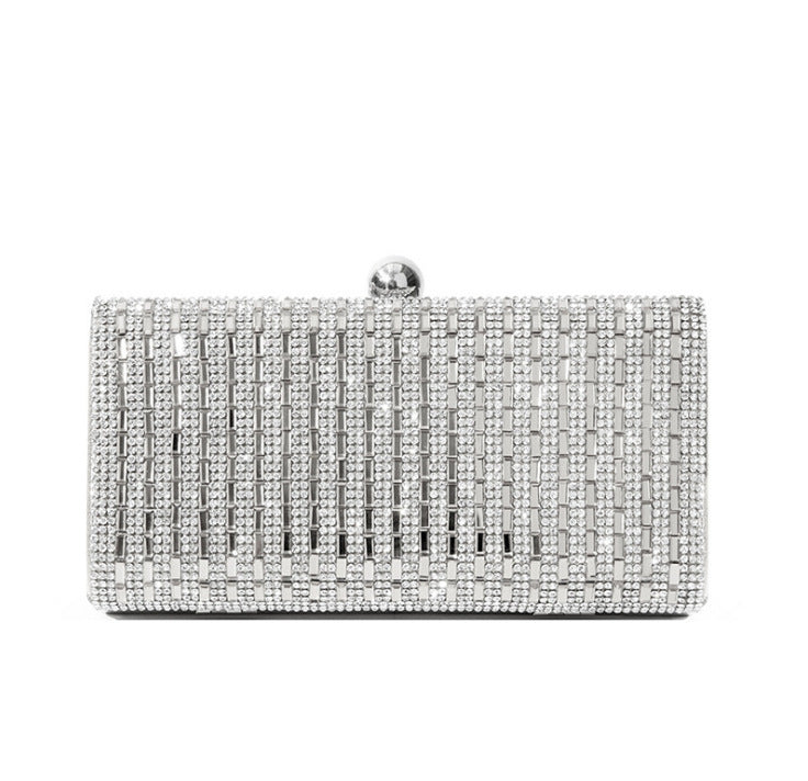 Women Diamond Mounted Evening Party Crossbody Shoulder Bags