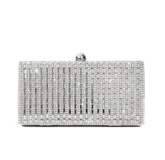Women Diamond Mounted Evening Party Crossbody Shoulder Bags