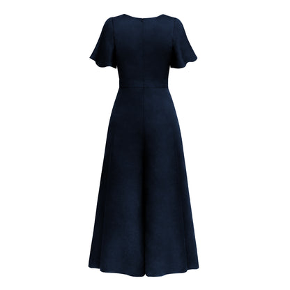 Casual Summer Short Sleeves Women Jumpsuits