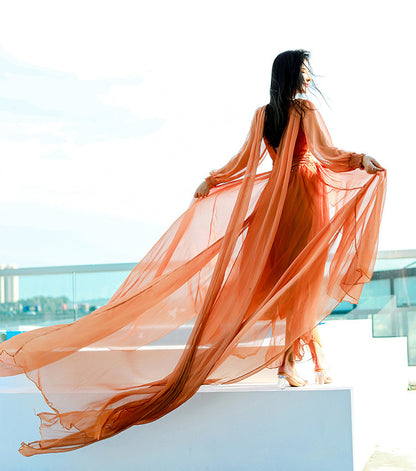 Vintage Fairy Summer Beach Long Dresses