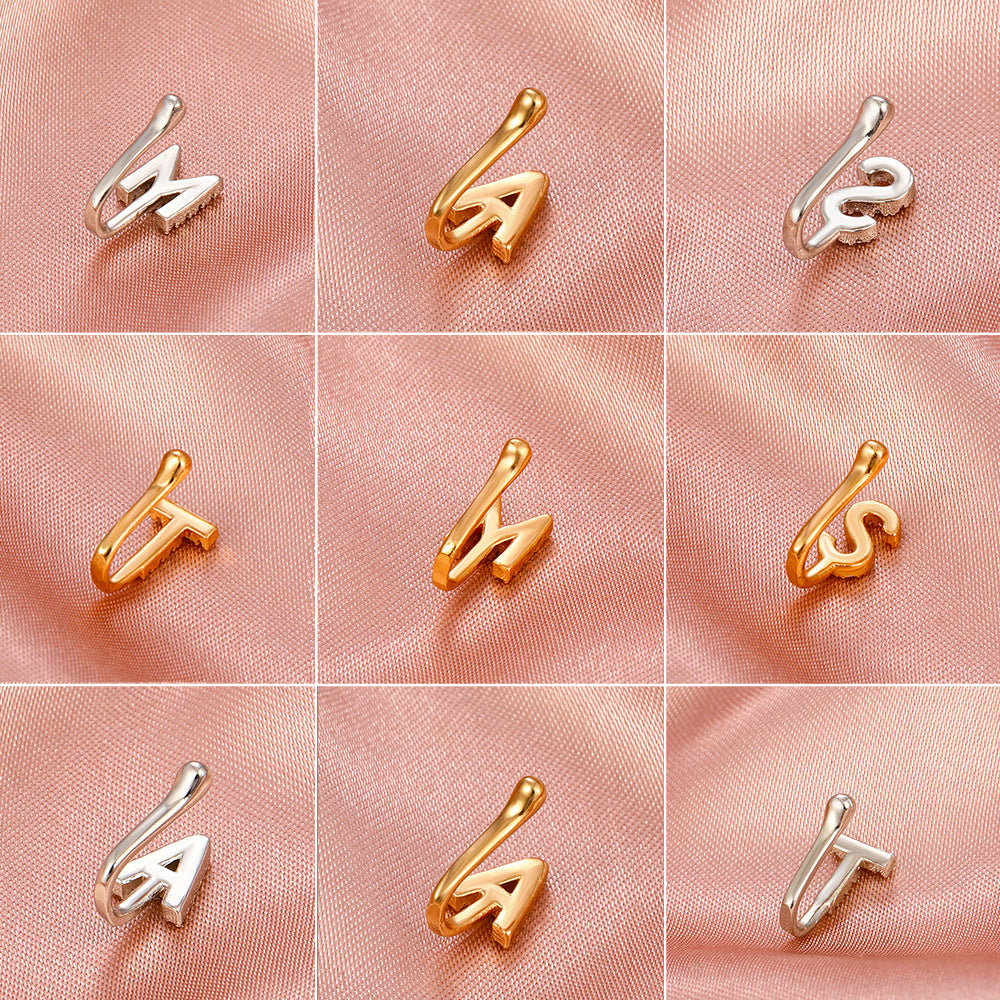 Fashion Letter Design Nose Rings for Women