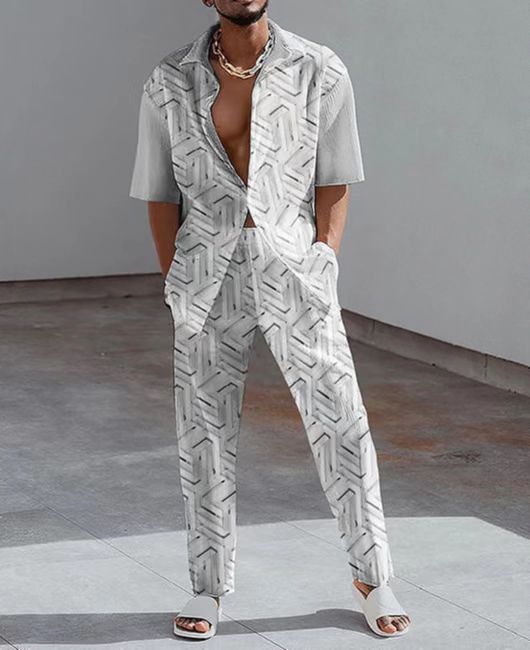 Casual Short Sleeves T Shirts and Pants for Women