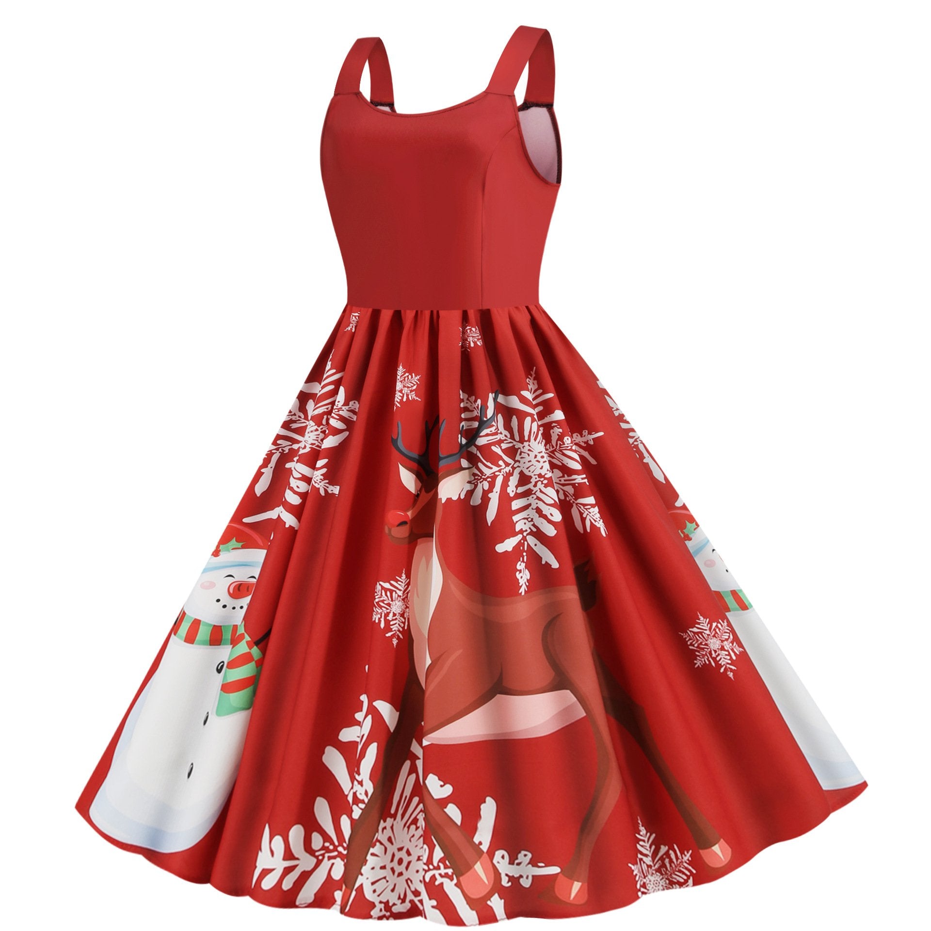 Sexy Vintage Shoulder-Straps Dresses-STYLEGOING