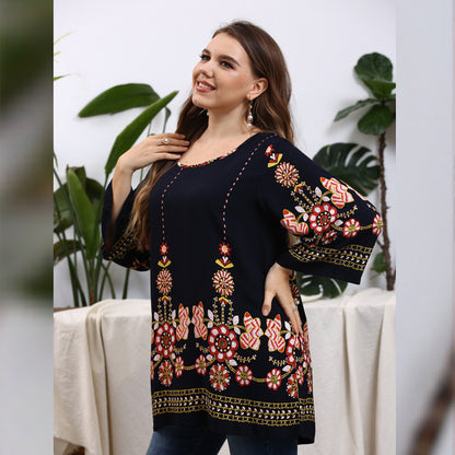 Elegant Plus Sizes Women Tops
