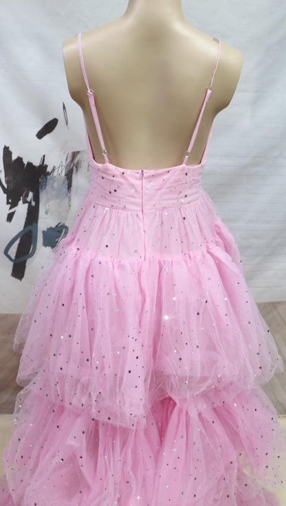 Sexy High Waist High-Low Wedding Party Dresses
