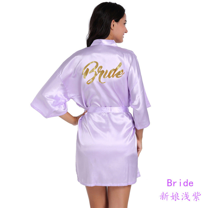 Women Wedding Bride Summer Night Gown