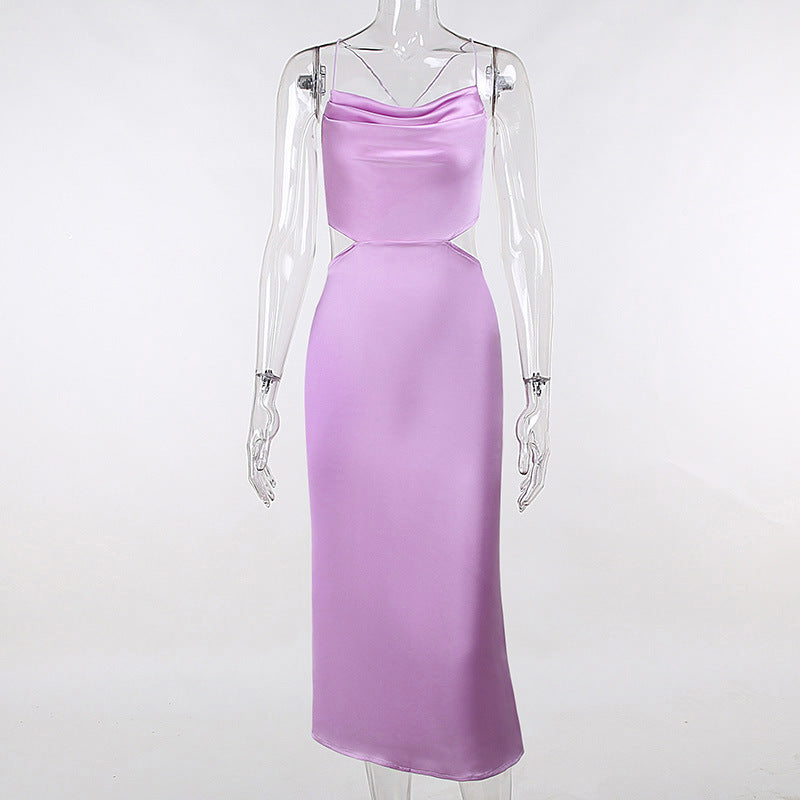 Sexy Backless Bandage Summer Slip Dresses