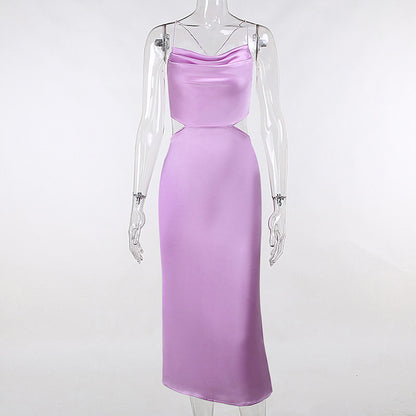 Sexy Backless Bandage Summer Slip Dresses