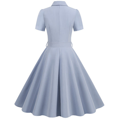 Elegant Short Sleeves Ball Dresses with Belt
