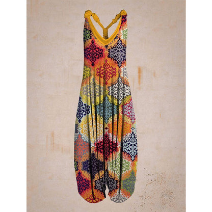 Summer Casual Plus Sizes Loose Jumpsuits