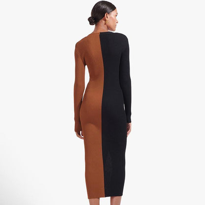 Sexy Knitting Women Fall Long Dresses--Free Shipping at meselling99