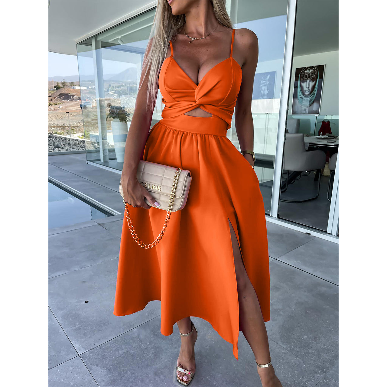 Sexy Summer Split Front Long Dresses