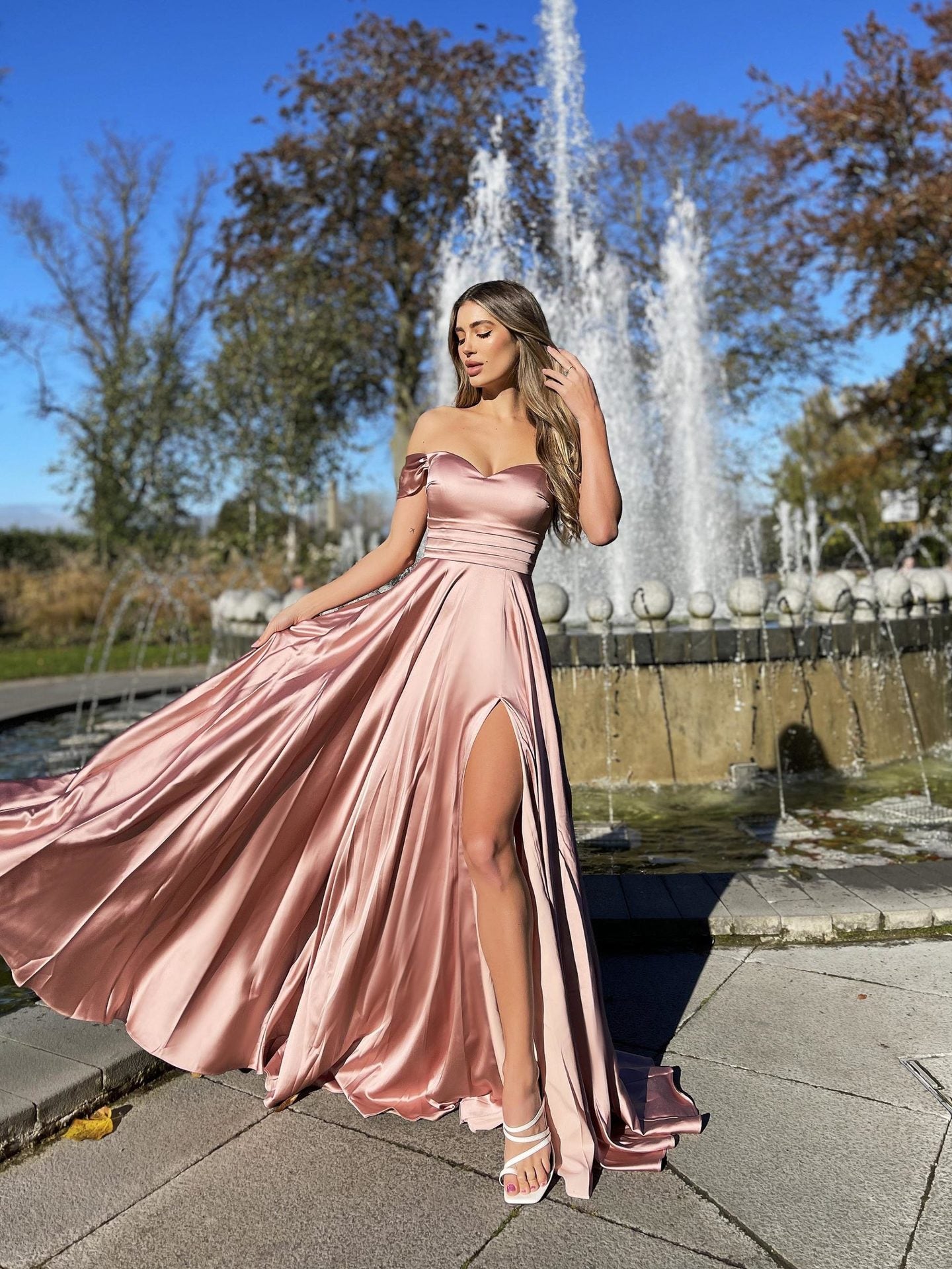 Sexy Off The Shoulder Bridesmaid Dresses
