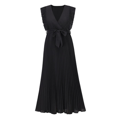 Casual Chiffon Sleeveless Women Long Maxi Dresses
