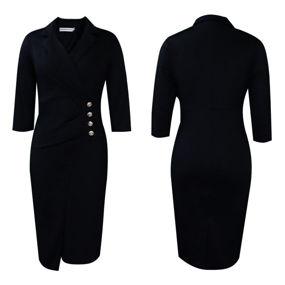 Elegant Office Lady Pencil Sheath Dresses