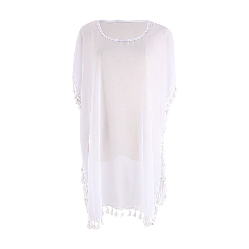 Sexy Chiffon Tassels Beach Bikini Cover Ups
