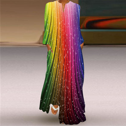 Geometry Design Plus Sizes Long Dresses