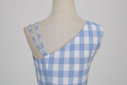 Vintage High Waist Sleeveless Women Dresses