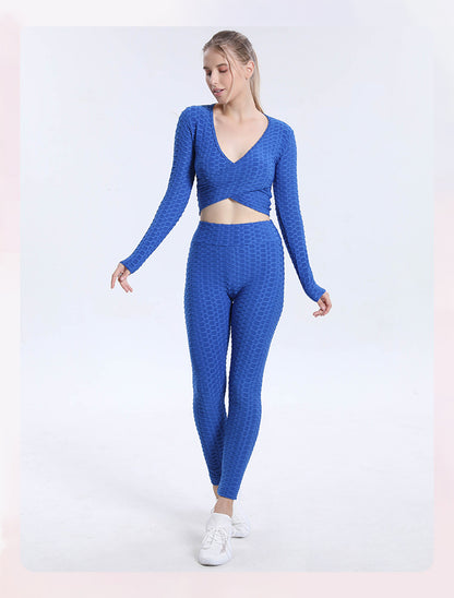 Sexy Bubble Design Women Gym Outfits