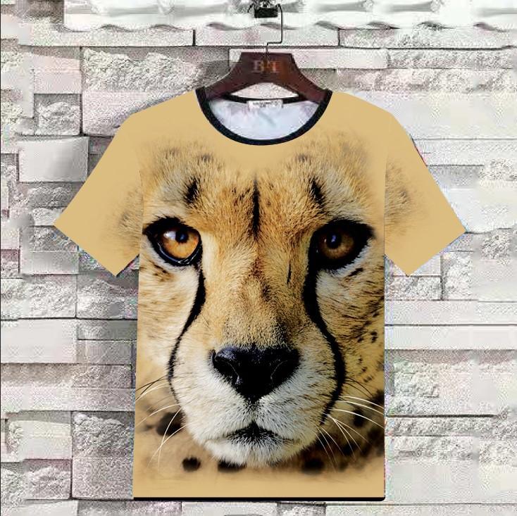 Summer 3D Animal Print Men T Shirts-STYLEGOING