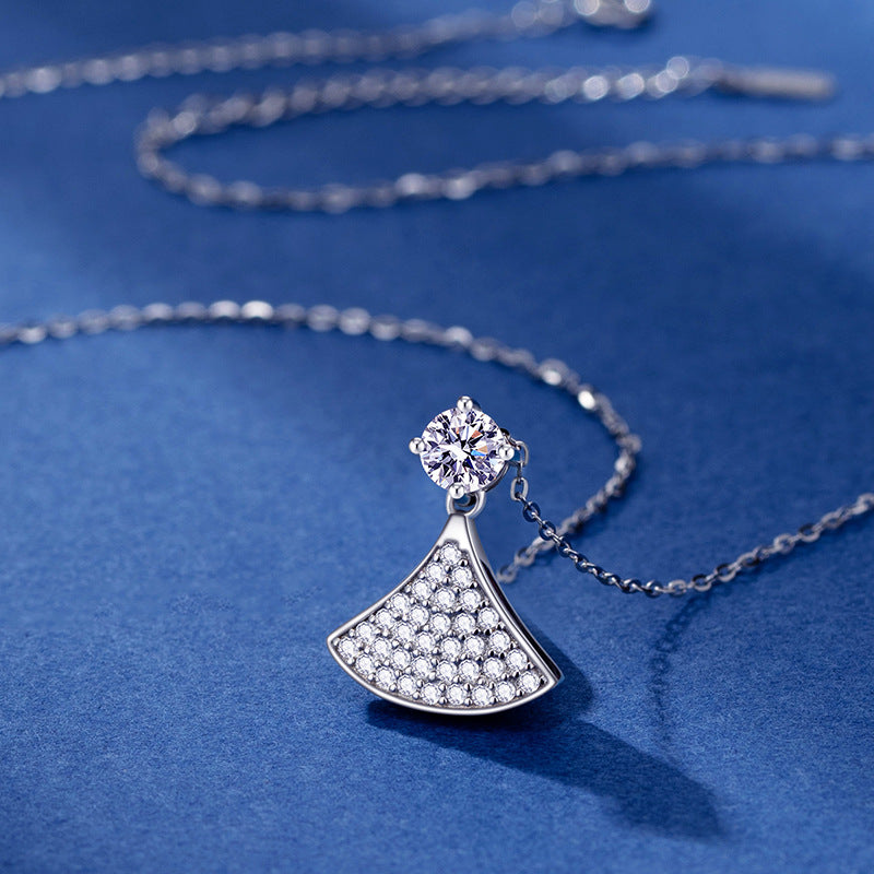 Designed Little Dress Clavicle Necklace