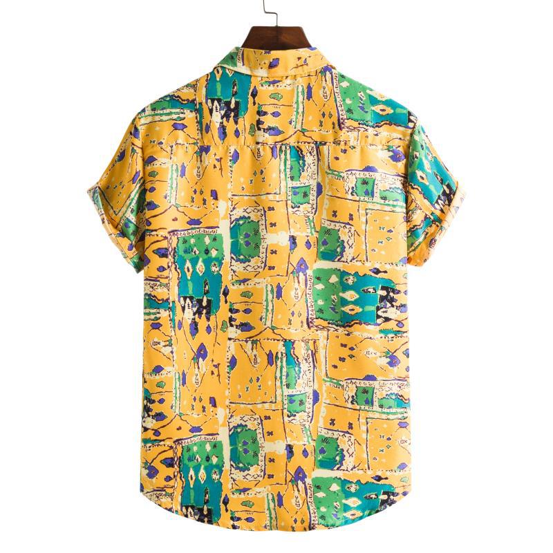 Summer Hawaii Floral Men‘s Beach Sets