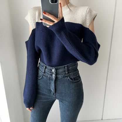 Sexy Women Fall Knitted Sweaters