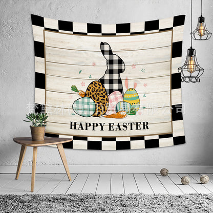 Happy Easter Day Room Wall Tapestry for Decoration