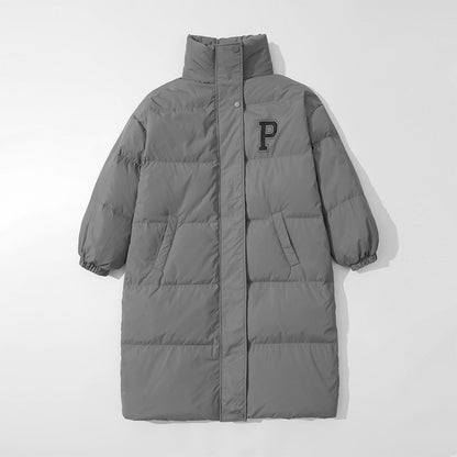 Casual Winter Long Down Overcoats for Women