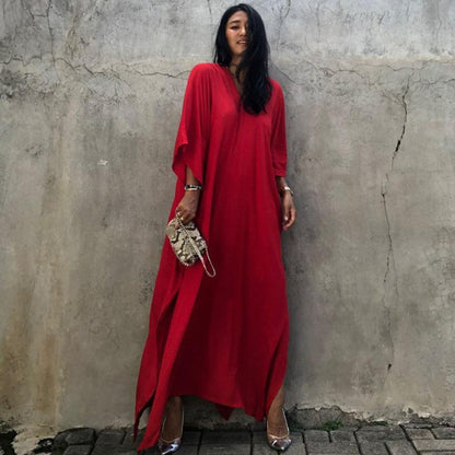 Casual Summer Holiday  Long Romper Cover Up Dresses