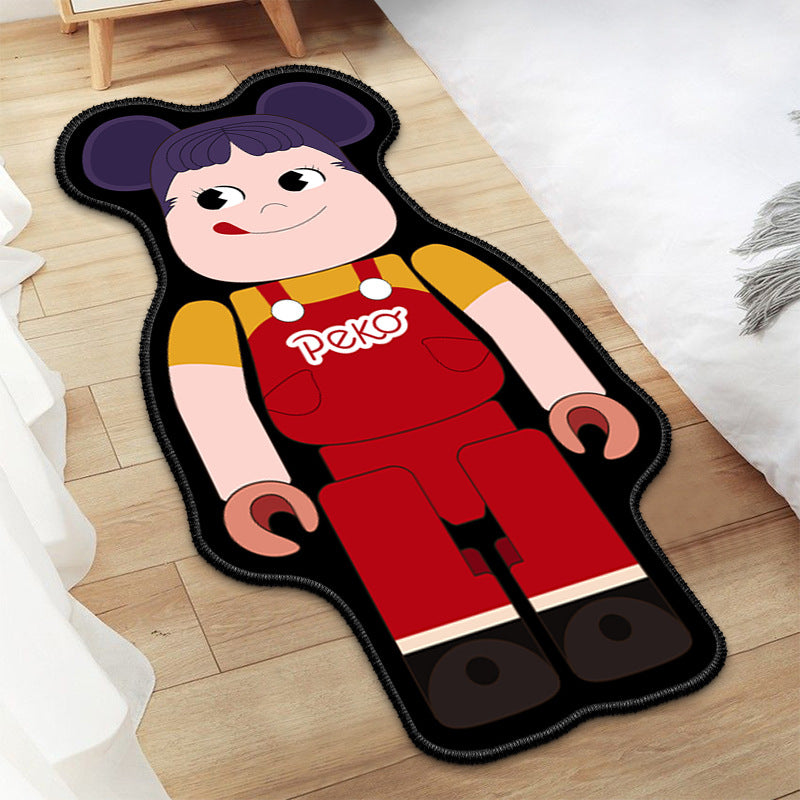 Creative Gloomy Bear Design Living Room Mats