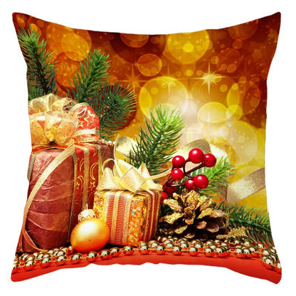 5pcs/Package Merry Christmas Santa Claus Pillow Case