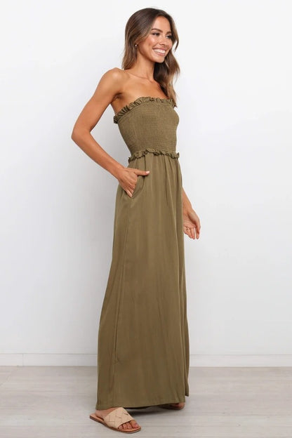 Strapless Summer Casual Jumpsuits for Women