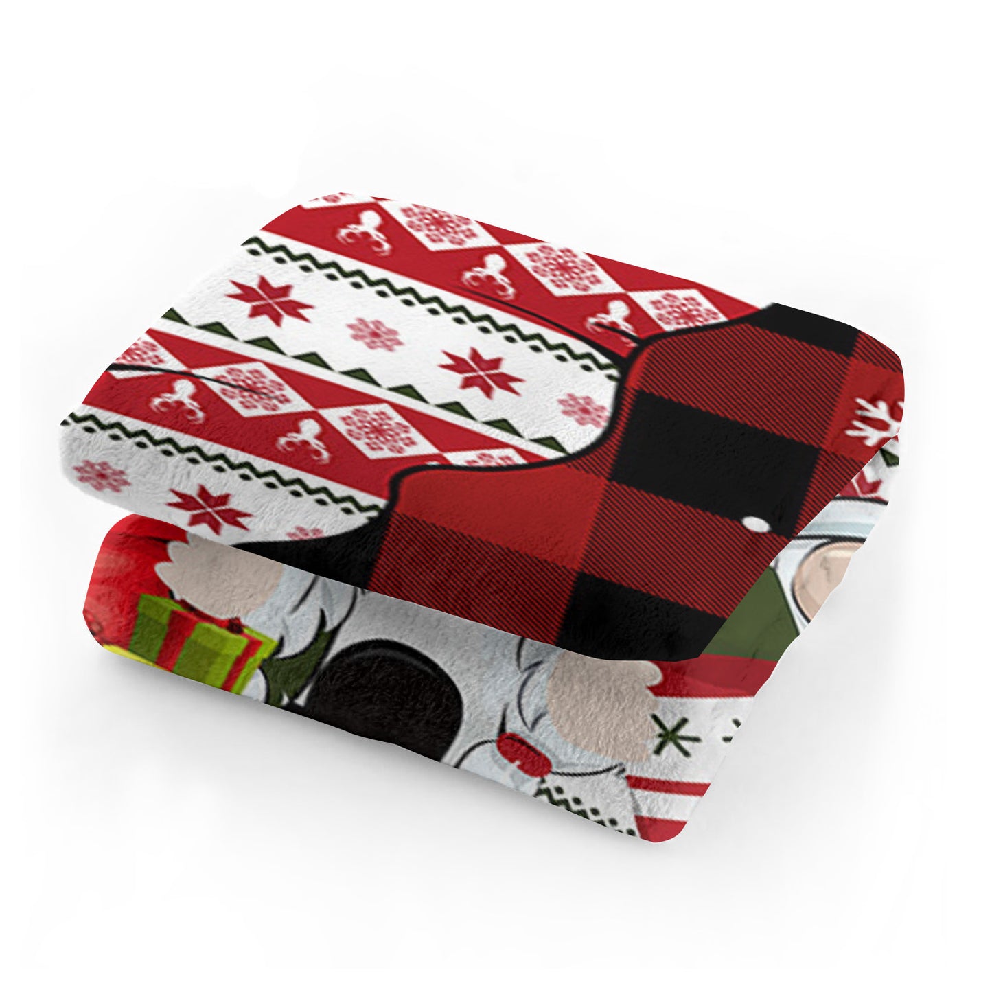 Merry Christmas Fleece Throw Blankets